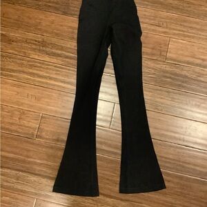 Black Flared Pants